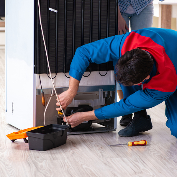 how much do you charge for refrigerator repair services in Garner KY